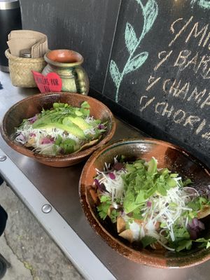 Chilaquiles de Milanesa V&R  at Mandragora Vegan in Mexico City