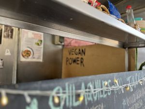   at Mandragora Vegan in Mexico City