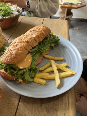 Chapata  at Mandragora Vegan in Mexico City