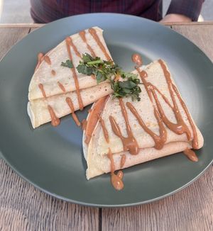 Crepas   at Mandragora Vegan in Mexico City