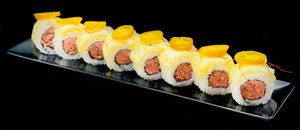 Mexicana roll    at Salmoon in Miami