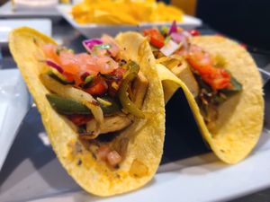 Tofu tacos at The Hoppy Gnome in Fort Wayne