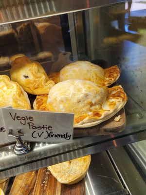 Savory foods at The Corner Boutique Coffee Bar in Gisborne