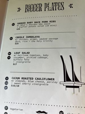 Menu  at NOLA Craft Beer & Whiskey in Adelaide