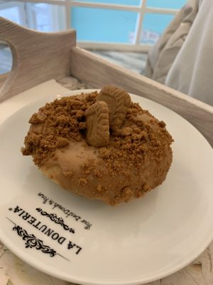 Lotus donut  at La Donuteria in Budapest