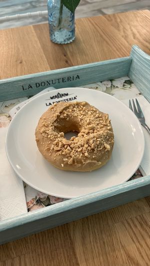 Peanut Butter Donught  at La Donuteria in Budapest