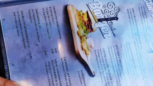 vegan options (there are also vegan open sandwiches) at Cafe im Palais Wellenstein in St Polten