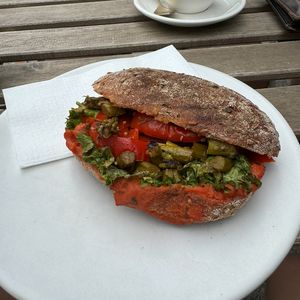 Veganes Sandwich  at Oktober Café in Bochum