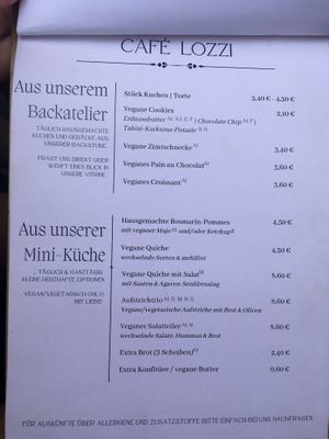  at Cafe Lozzi in Munich