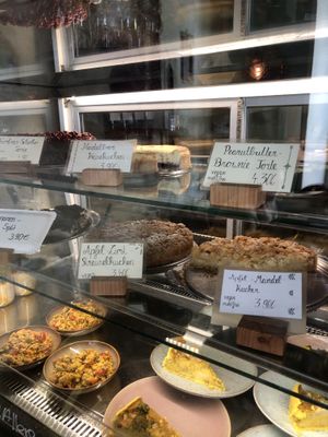 Cakes etc   at Cafe Lozzi in Munich