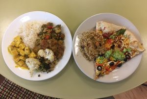 Buffet Picks at Mean Greens in Denton