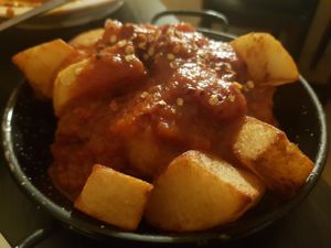 Patatas bravas (vg) #Veganuary at Gussto Tapas Bar in Durham