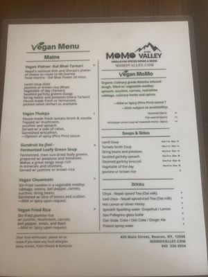   at Momo Valley in Beacon