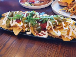 Nachos at The Bridge Tap in Salisbury