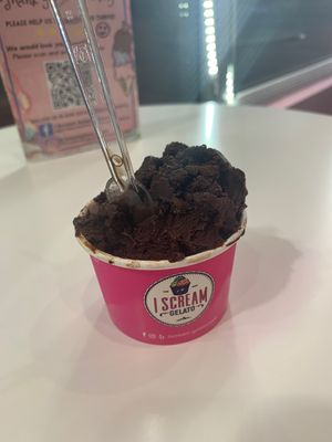 Super delicious! I got the dark chocolate !  at I Scream Gelato in Miami Beach