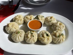 Momos (again)  at Yak & Yeti in Munich
