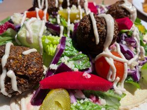 Felafel at E3 Vegan in East London