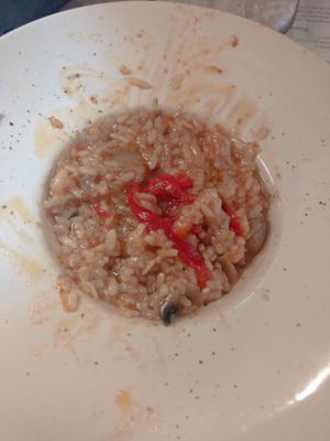 Risotto de verduras sin queso at La Stradina in Aracena