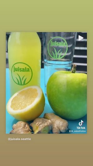 AppleLemonGinger…my personal fav  at Juisala in Seattle