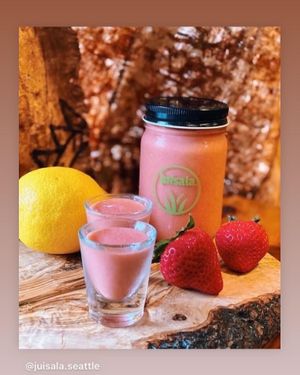 Strawberry Cooler at Juisala in Seattle