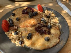 Las crepas   at Northswell Sabor Natural in Sayulita