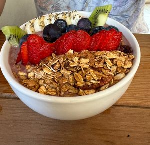 Açaí bowl  at Northswell Sabor Natural in Sayulita