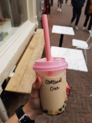 Bubble tea at SooTea in Amsterdam