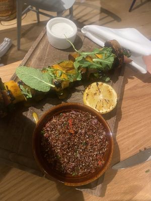 Tofu skewer  at Wildseed  in Palo Alto