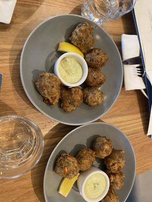 Wild mushroom zeppole  at Wildseed  in Palo Alto