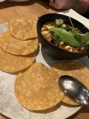  trumpet mushroom ceviche (11/10)  at Wildseed  in Palo Alto