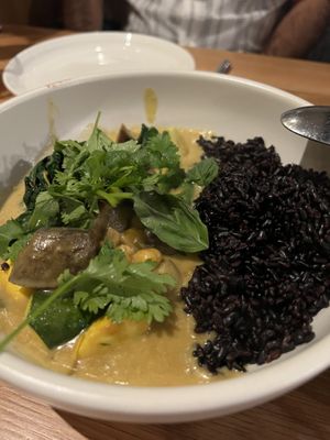 Yellow curry (10/10)  at Wildseed  in Palo Alto