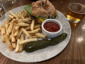 Impossible burgerr #Veganuary at Wildseed  in Palo Alto