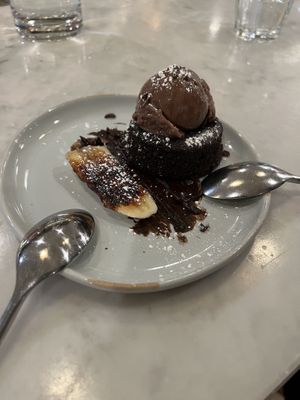 Warm chocolate cake  at Wildseed  in Palo Alto