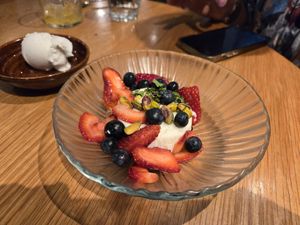 Delicious Panacotta at Wildseed  in Palo Alto