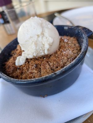 Peach Crumble at Wildseed  in Palo Alto