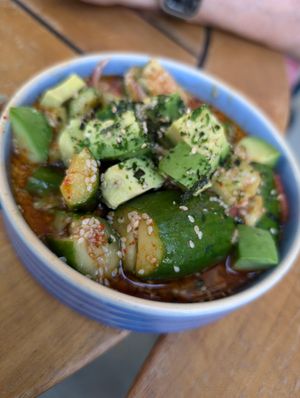 Spicy Cucumber was incredible at Wildseed  in Palo Alto