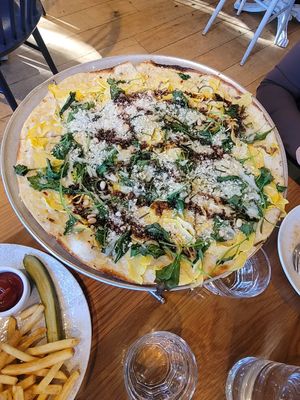 Squash Flatbread at Wildseed  in Palo Alto