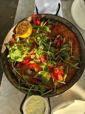 Paella for two  at Wildseed  in Palo Alto