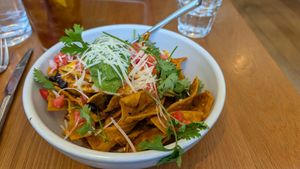 Chilaquiles at Wildseed  in Palo Alto