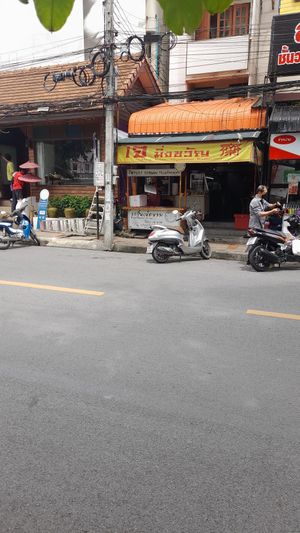 restaurant front at Ming Kwan in Chiang Mai