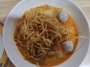 Buffet dish at Ming Kwan in Chiang Mai