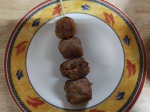 Rice sausage at Ming Kwan in Chiang Mai