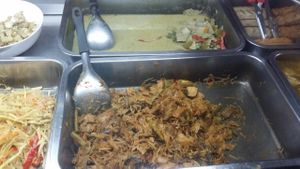 cooked food at Ming Kwan in Chiang Mai