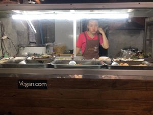 Dishes to choose from   at Ming Kwan in Chiang Mai