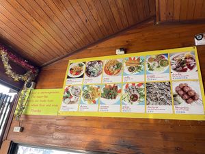 Main menu #Veganuary at Ming Kwan in Chiang Mai