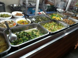 Buffet Food at Ming Kwan in Chiang Mai