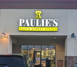 Front at Paulie's South Street Steaks in Las Vegas