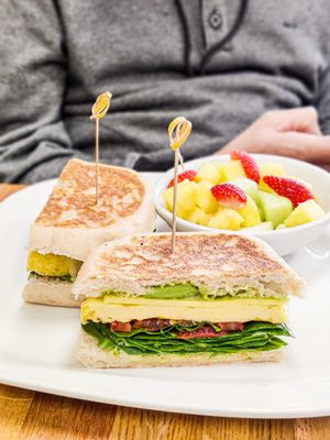 Happy Panini at Sabor A Vida Cafe & Deli in Vista