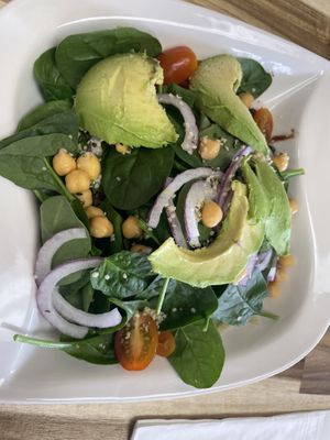 Salad is delicious. So fresh.   at Sabor A Vida Cafe & Deli in Vista