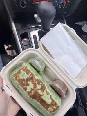 breakfast burrito   at Sabor A Vida Cafe & Deli in Vista